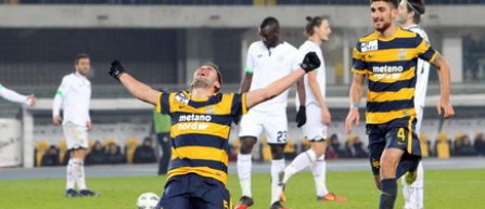 Deian Boldor, la primul gol pentru Hellas Verona, in Serie B